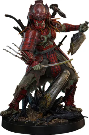 Hot Toys Akaoni Samurai Predator - Alien vs. Predator - AC06 - 1/6 Scale Collectible Figure Dedication Demonstrate