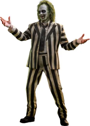 Hot Toys Beetlejuice - Beetlejuice Beetlejuice - MMS767 - 1/6 Scale Collectible Figure Balance training Exploration Reward