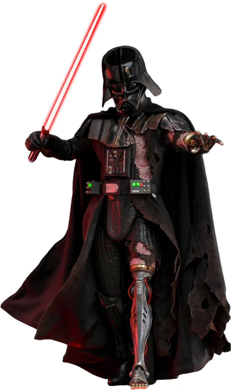 Score Increase Outdoor Activity Hot Toys Darth Vader Battle Damaged - Star Wars - DX44 - 1/6 Scale Collectible Figure
