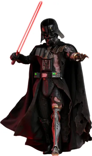 Score Increase Outdoor Activity Hot Toys Darth Vader Battle Damaged - Star Wars - DX44 - 1/6 Scale Collectible Figure