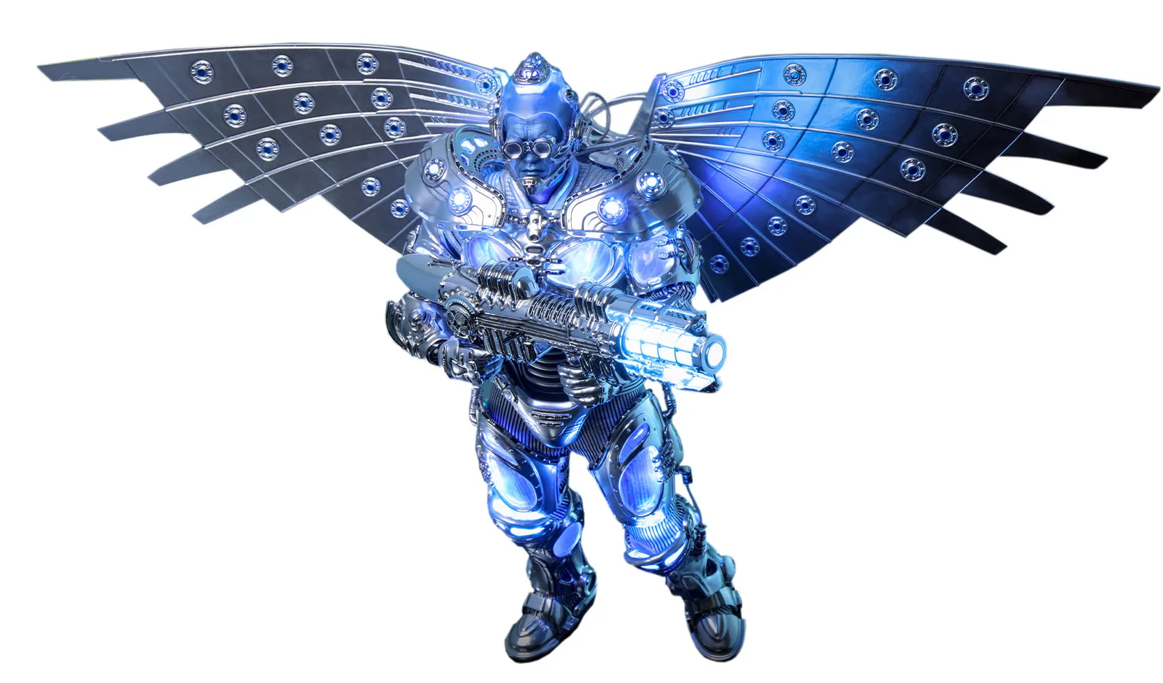 Hot Toys Mr. Freeze (Deluxe Version) - Batman & Robin - MMS800 - 1/6  Scale Collectible Figure Mountain Climbing