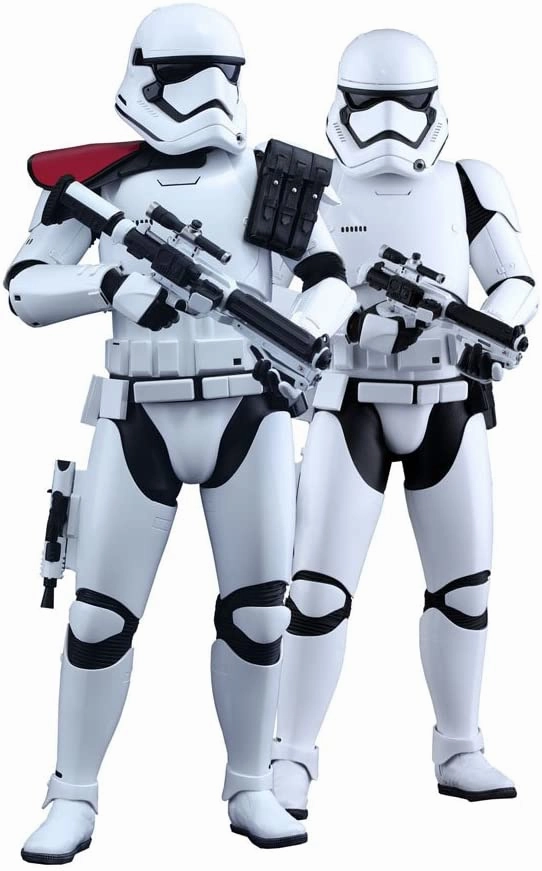 Hot Toys 1/6 First Order Stormtrooper Officer & Stormtrooper Set Star Wars Episode VII The Force Awakens MMS335 Sixth Scale Figures Fish Replica