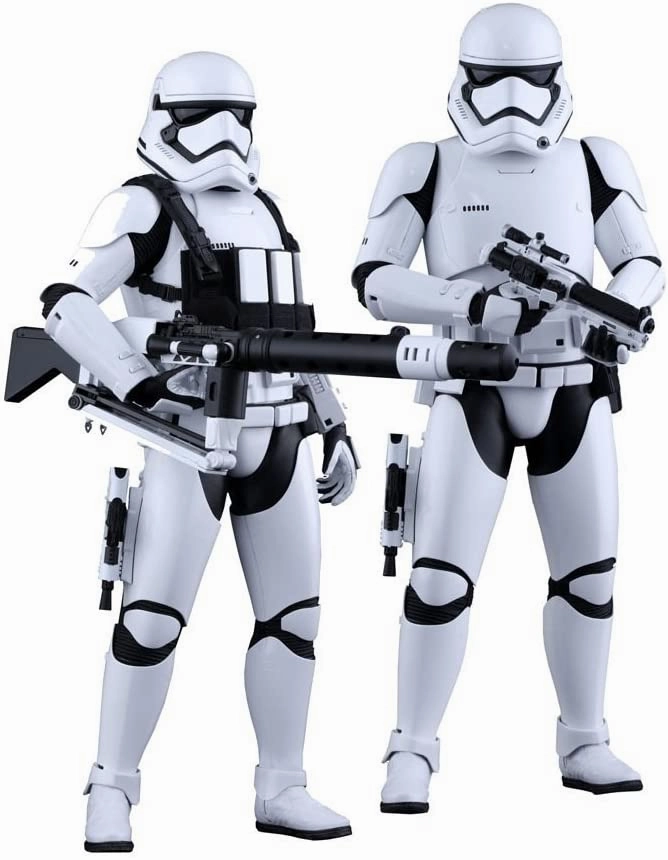 Character Unit Hot Toys 1/6 First Order Stormtroopers Set Star Wars Episode VII The Force Awakens MMS319 Sixth Scale Figures