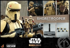 Editor's Choice Display Case Hot Toys 1/6 Star Wars The Mandalorian Season 2 Shoretrooper Sixth Scale Figure TMS031