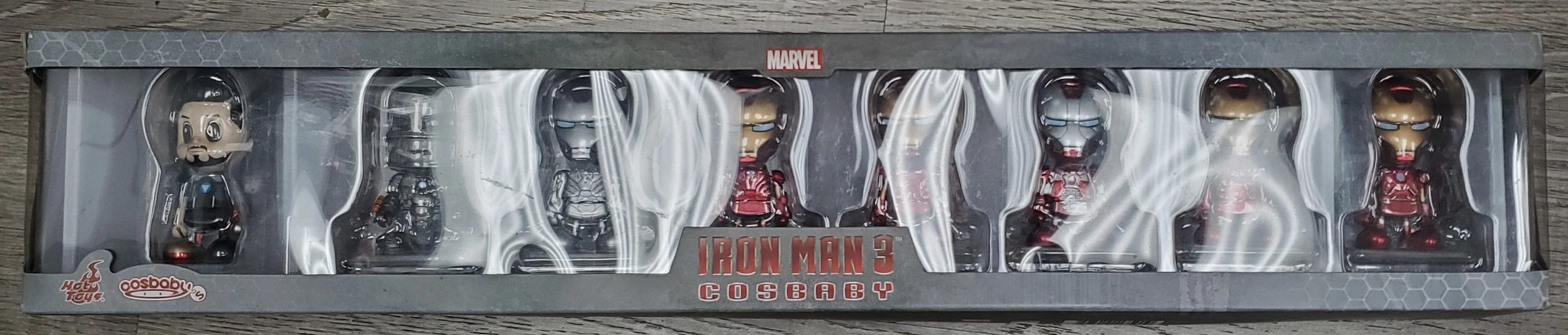Minimalist Design Hot Toys Cosbaby Iron Man 3 Box Set