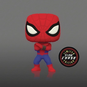 Funko Pop #932 Spider-Man (Japanese TV Series) PX Exclusive CHASE Edition NFC Feature