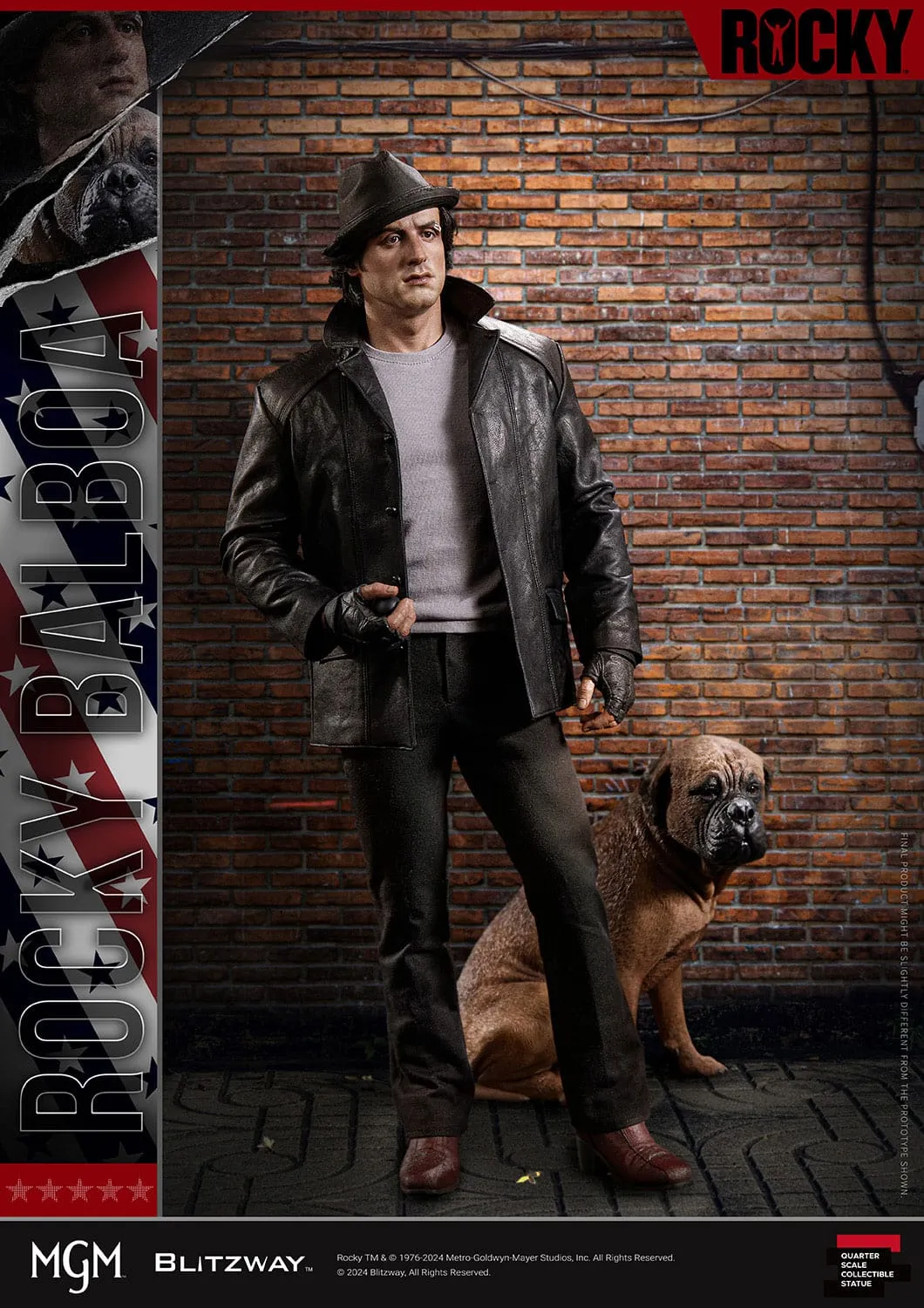 Adventure Character Superhero Article Blitzway Rocky (1976) Superb Scale Rocky 1/4 Statue