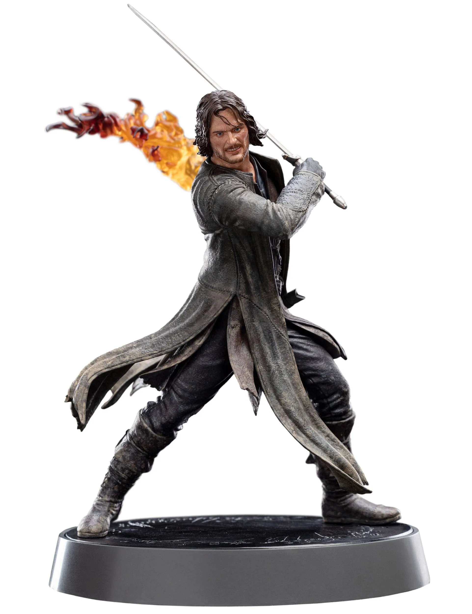 Weta Lord of the Rings Figures of Fandom Aragorn PVC Statue Vibration Sense