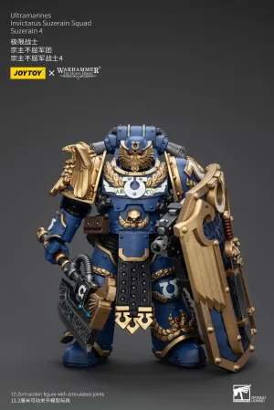 Professional Tool JOYTOY Warhammer The Horus Heresy Ultramarines Invictarus Suzerain Squad Suzerain 4 1/18 Action Figure