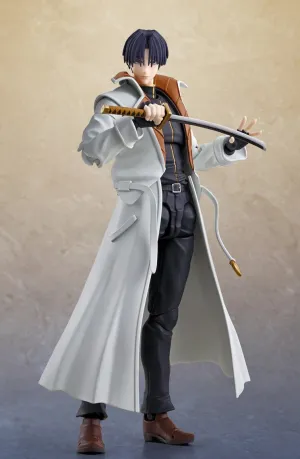 S.H. Figuarts Rurouni Kenshin: Meiji Swordsman Romantic Story Aoshi Shinomori Action Figure Miniature Display Modern Technique