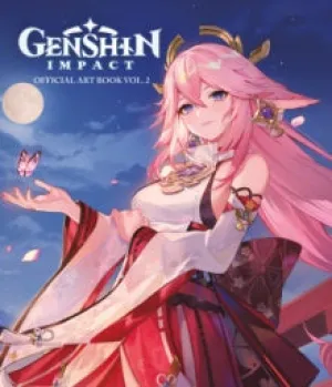 GENSHIN IMPACT OFFICIAL ART BOOK Vol. 2 Lasting Value Character Piece
