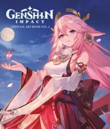 GENSHIN IMPACT OFFICIAL ART BOOK Vol. 2 Lasting Value Character Piece
