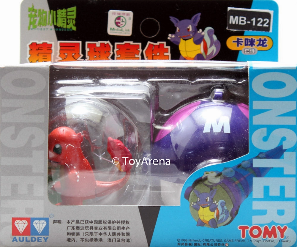 Interactive Toy Auldey Tomy MB-122 Charmander / Hitokage Figure