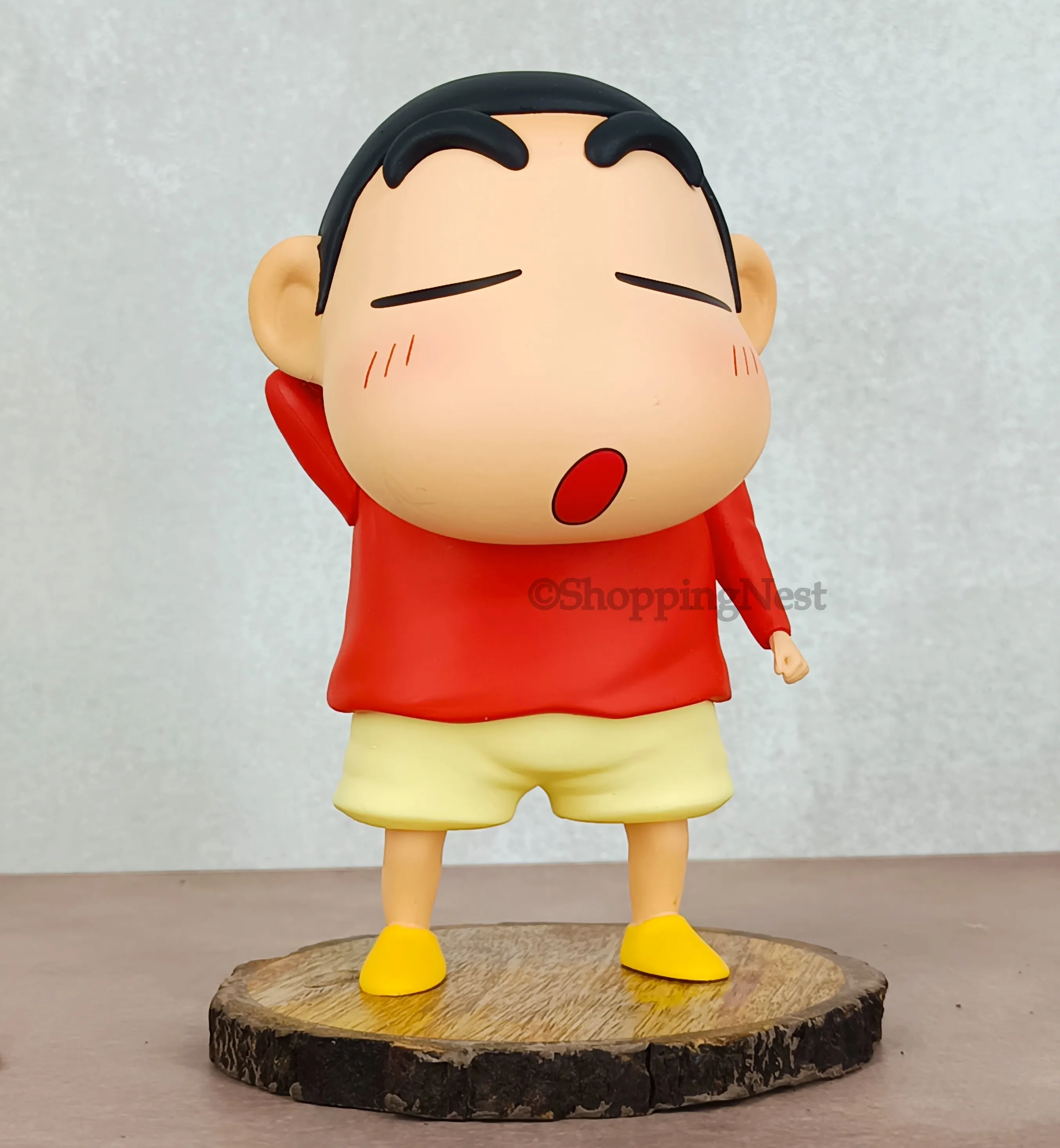 Shinchan Action Figure Toy | Cartoon Figurine for Boys & Girls | Shinchan Figurine | 15.5 Cms | Gift wrapping Father's Day