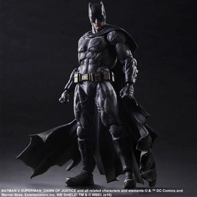 DC Universe Batman V Superman Dawn of Justice Batman Variant Play Arts Kai Action Figure *Open Box* Paleontology Model