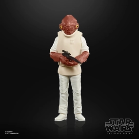 Hasbro Star Wars Black Series 40th Anniversary Return of the Jedi Admiral Ackbar 6 Inch Action Figure Art Article Game Merchandise