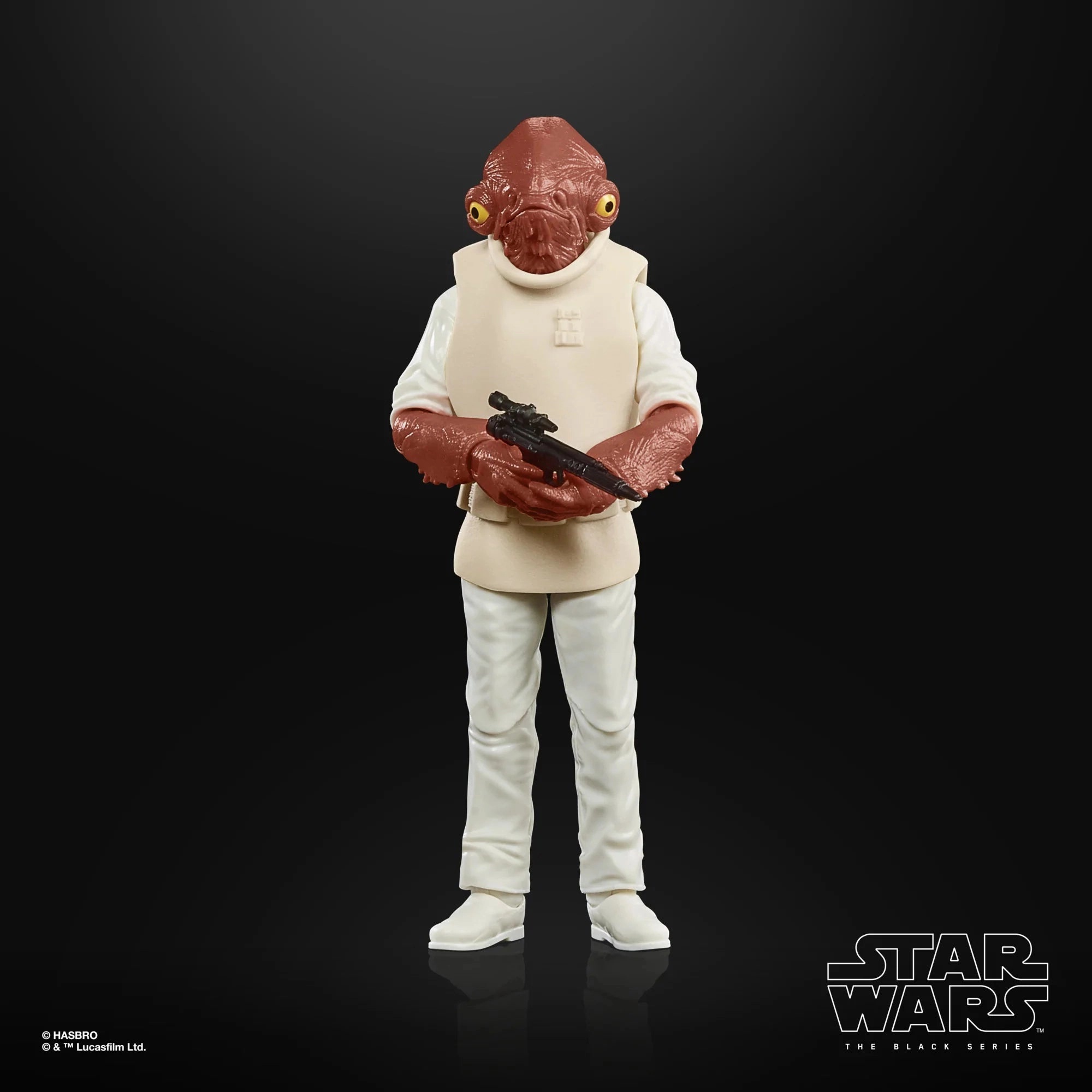 Hasbro Star Wars Black Series 40th Anniversary Return of the Jedi Admiral Ackbar 6 Inch Action Figure Art Article Game Merchandise