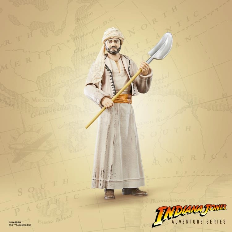 Special Color Indiana Jones Adventure Series Sallah Action Figure (Ark of the Covenant BAA)