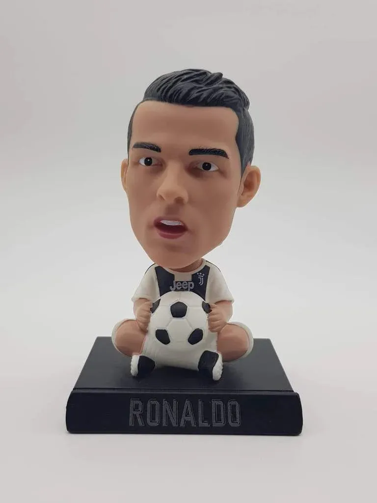 Harmony Creation BOBBLE HEADS FOR CARS_RONALDO JUVENTUS  Action Figure Bobble | 13CM |