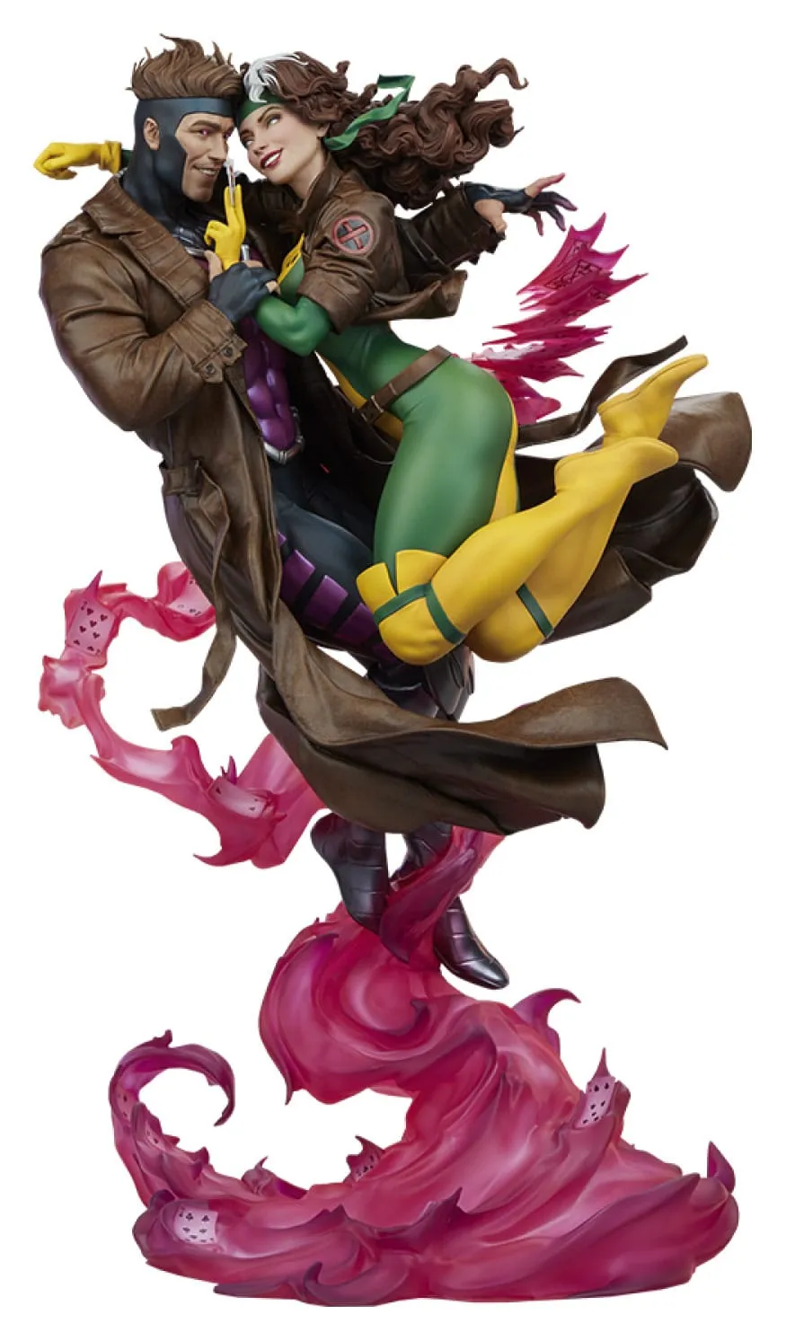Factory Direct Fantasy Toy Sideshow Collectibles Marvel Rogue & Gambit Premium Format Figure 1/4 Statue