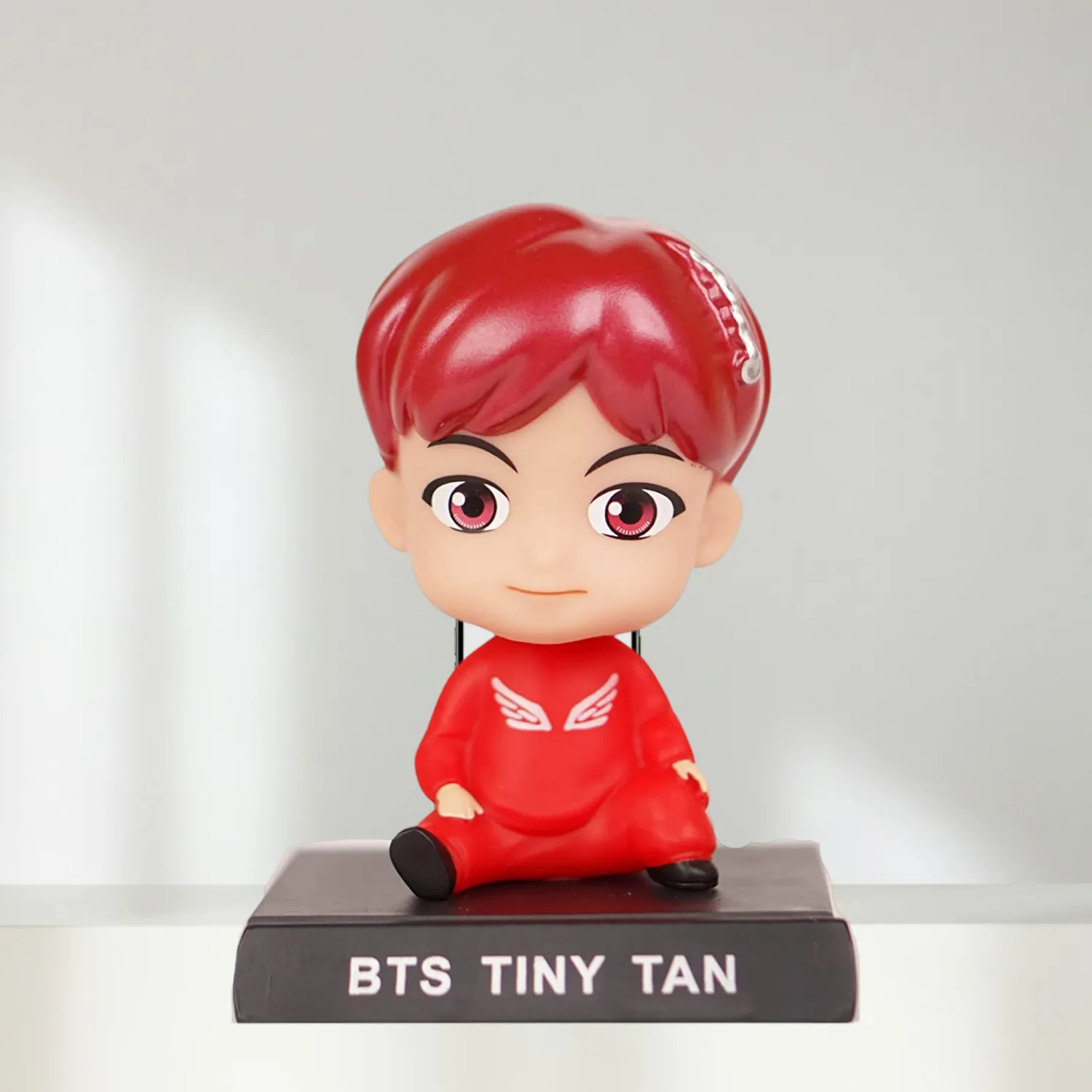 BTS J-Hope Bobblehead With Mobile Holder For Cars| 13 CM | Movement Analysis War Prevent