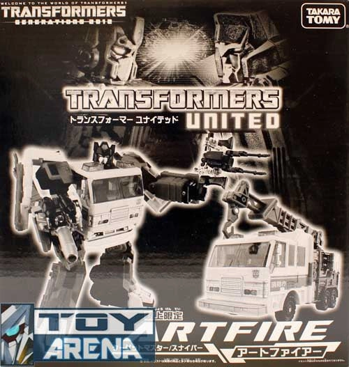 Transformer United Exclusive 2012 Artfire Million Publishing Japan 2012 Price Guide