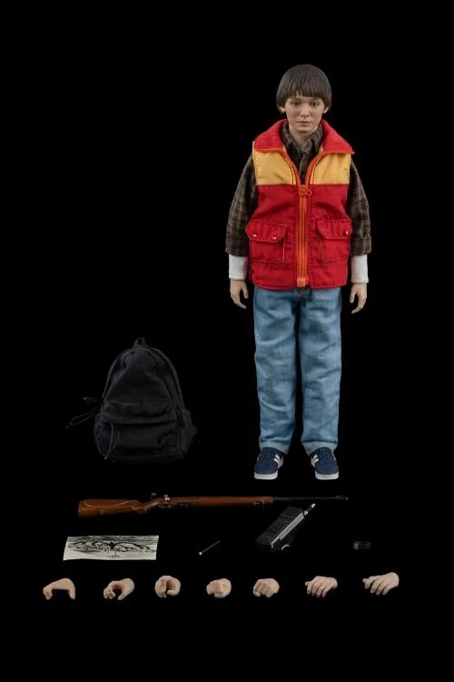 ThreeZero 1/6 Stranger Things Will Byers Scale Figure Storytelling Prop Vinyl Toy