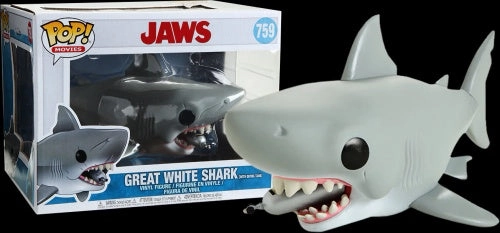 JAWS - POP SUPER 6" #759 - Jaws with Diving Tank Race Car Driver