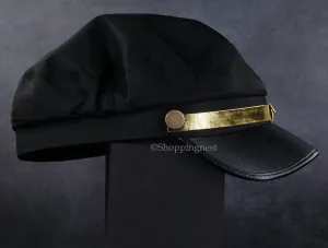 JoJo's Bizarre Adventure Anime Jotaro Kujo??s Cap Black For Cosplay Halloween Unisex Polymer Chain