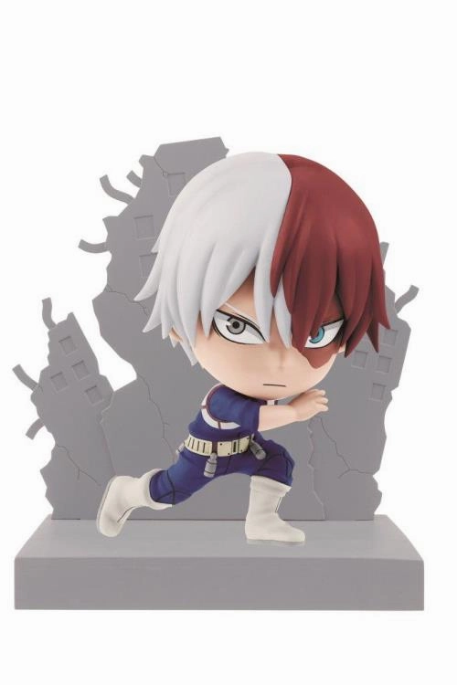 Banpresto Kyun Chara My Hero Academia Shoto Todoroki Figure Fan Vote Celebrity Doll