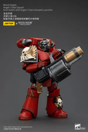 JOYTOY Warhammer The Horus Heresy Blood Angels Angel's Tears Squad Arch-Erelim with Angel's Tears Grenade Launcher 1/18 Action Figure Shape Identification