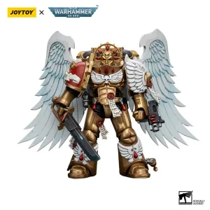 school setting Air Quality JOYTOY Warhammer The Horus Heresy Blood Angels Sanguinary Guard with Encarmine Sword 1 1/18 Action Figure