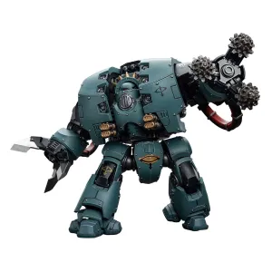 JOYTOY Warhammer The Horus Heresy Sons of Horus Leviathan Dreadnought with Siege Drills 1/18 Action Figure Magnifying Glass