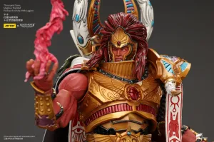 Dream Encourage JOYTOY Warhammer The Horus Heresy Thousand sons Magnus the Red Primarch of the XVth Legion 1/18 Action Figure