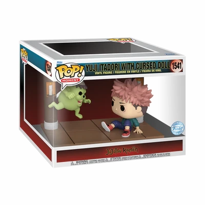 JUJUTSU KAISEN - POP Moment N?? 1541 - Yuji Itadori with cursed Doll Storytelling Prop PVC Display