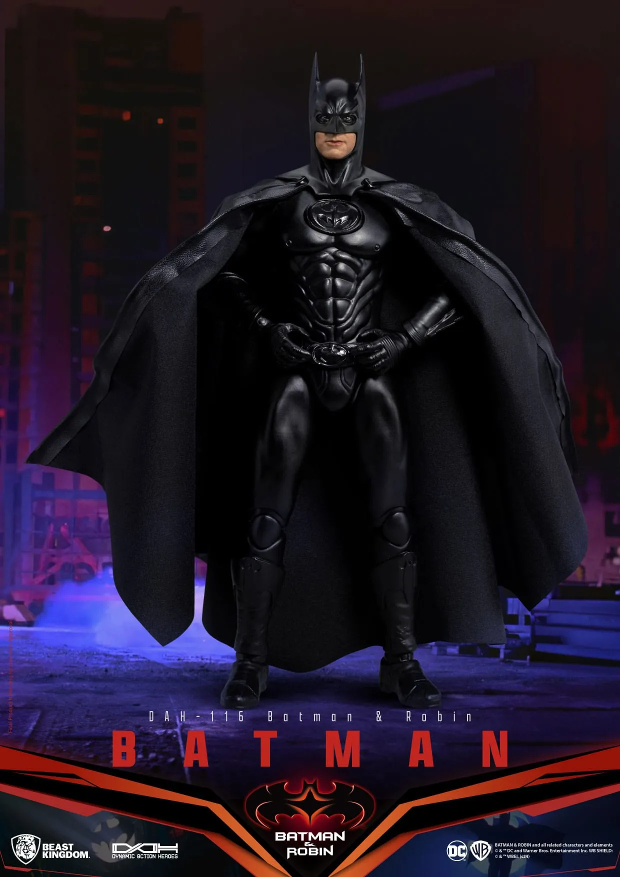Spaceship Model Plan Execution Beast Kingdom DC Comics Batman (Batman & Robin) Dynamic 8ction Heroes 1/9 Action Figure