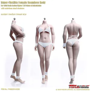 Phicen TBLeague S29B Suntan, Female Seamless 1/6 Body Action Figure Fabric Toy Wildlife Conservation