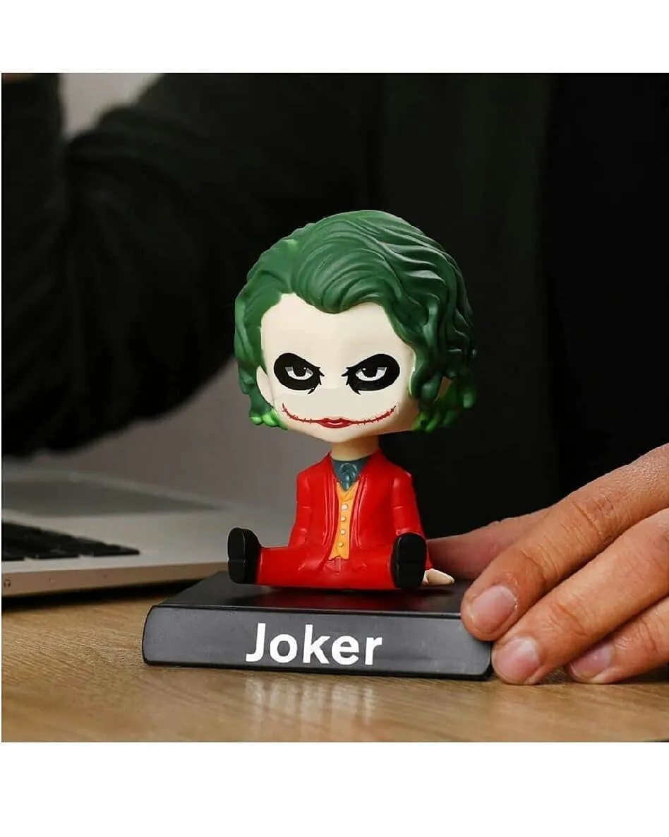 Limited Model Batman Joker | Red Bobblehead Car Accessory | 11 Cms |