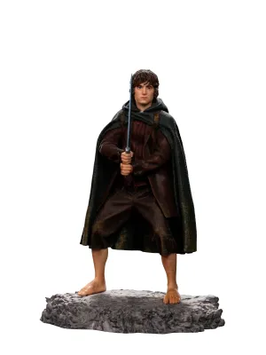 Iron Studios The Lord of the Rings Battle Diorama Series Frodo Art Scale 1/10 Statue Family Time Modern Device
