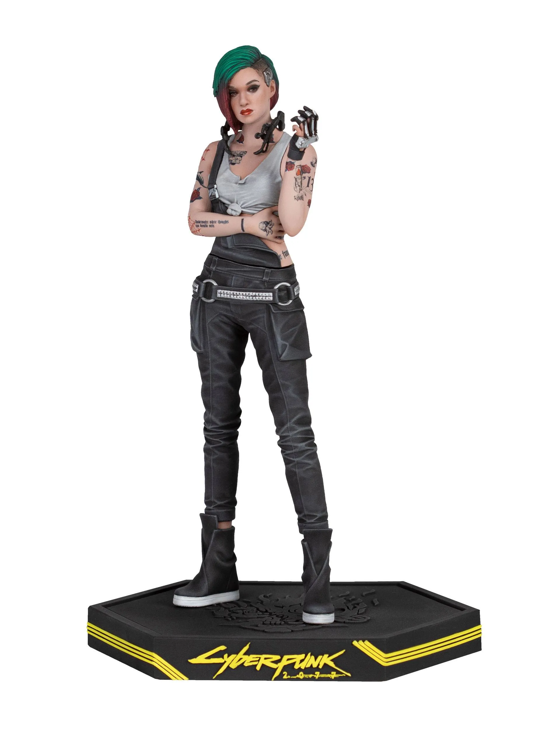 Dark Horse Comics Cyberpunk 2077 Judy Alvarez PVC Statue Safari Set Beat Keeping