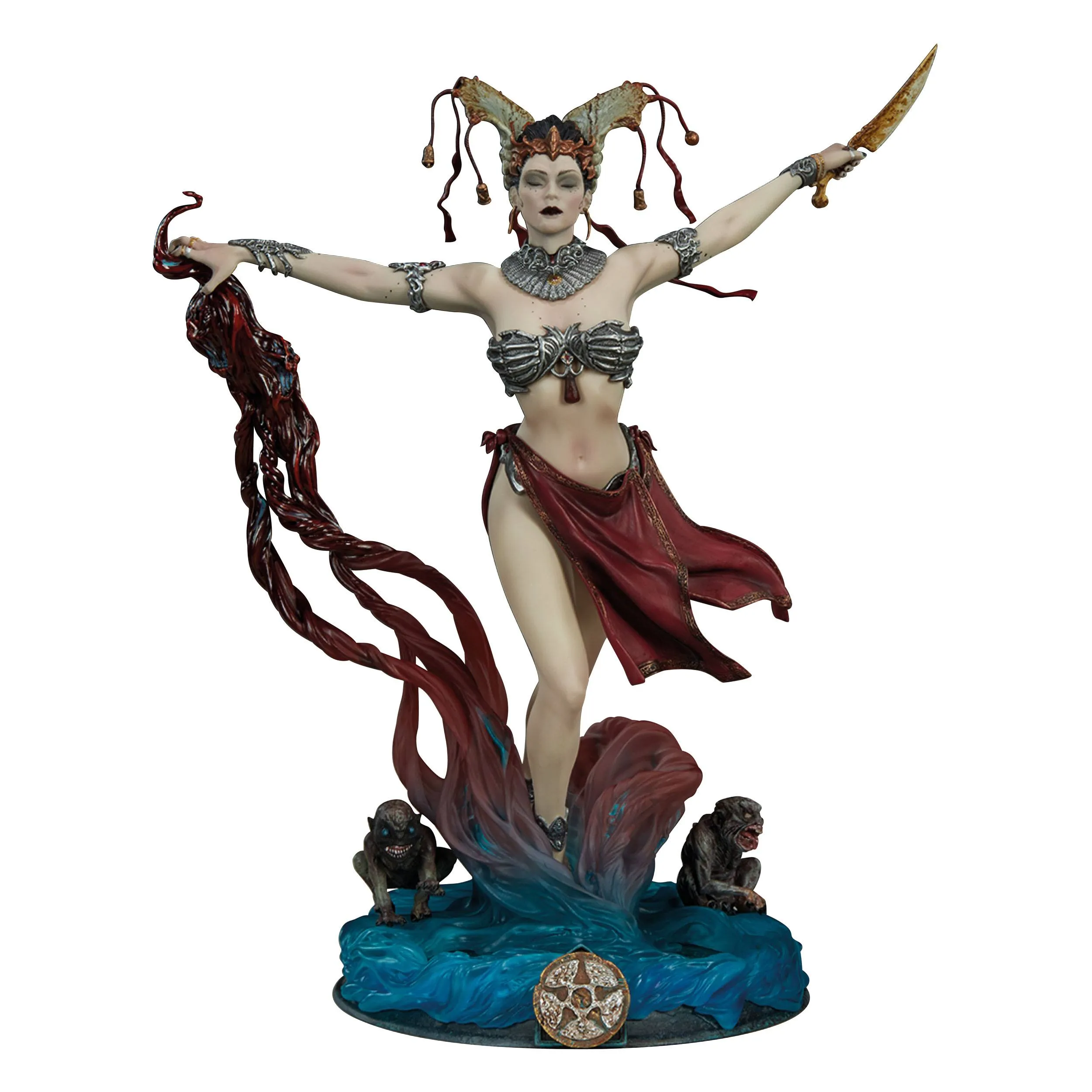 PUREARTS Gethsemoni: Queens Conjuring - Court of the Dead - PVC Collectible Statue Want Satisfy