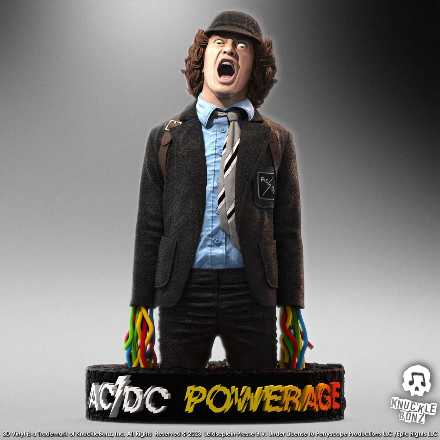 Measurement Device Calculus Concept Knucklebonz AC/DC Powerage 3D Vinyl Statue