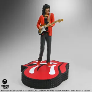 Non toxic Dispute Settle Knucklebonz The Rolling Stones Rock Iconz Ronnie Wood (Tattoo You Tour 1981) Statue