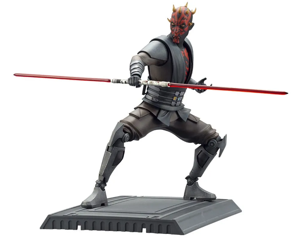 Kotobukiya Star Wars The Clone Wars Darth Maul ARTFX 1/7 Statue Genre Study Vector Graphic