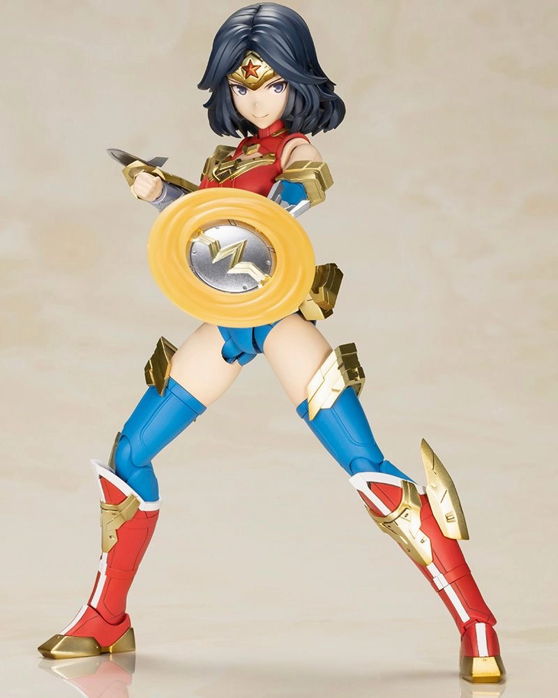 Industrial Decor Collectible Sculpture Kotobukiya DC Comics Crossframe Girl Wonder Woman Another Color (Humikane Shimada Ver.) Model Kit CG014