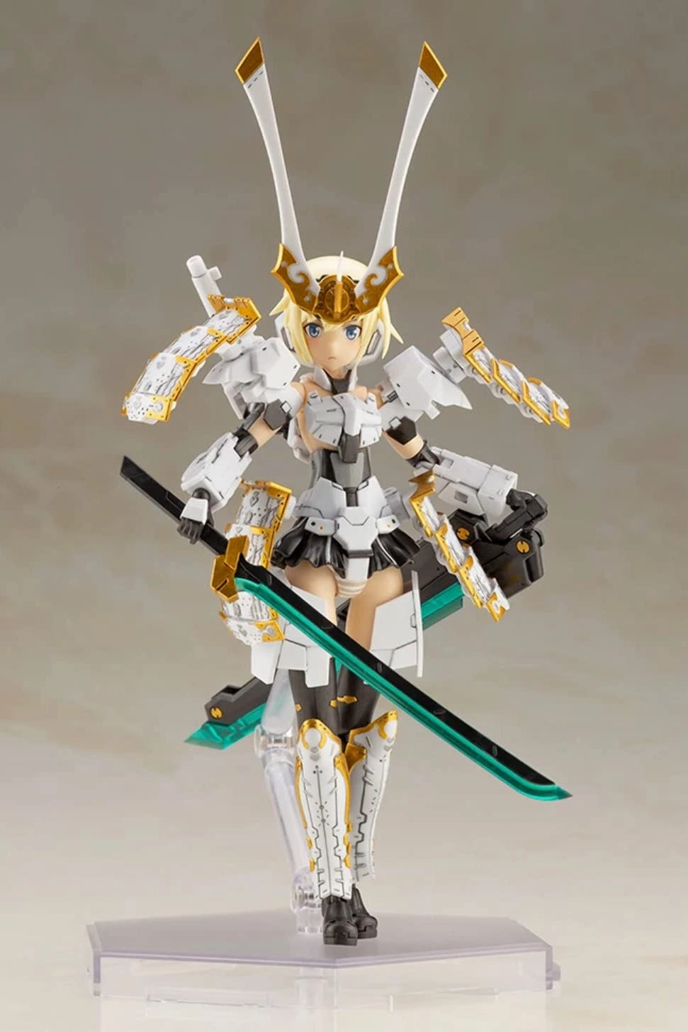 Light Up Feature Character Piece Kotobukiya Frame Arms Girl Gourai-Kai Ver.2 Samurai Form Model Kit FG115