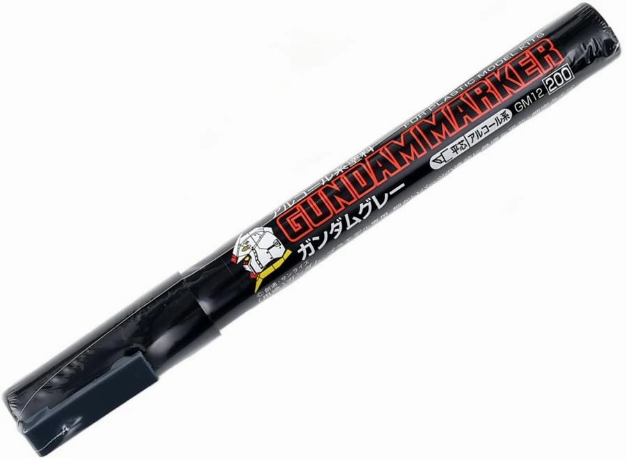 Designer Art Gundam Marker GM12 - Chisel Tip Marker Paint Pen