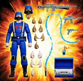 Super7 G.I. Joe Ultimates Cobra Trooper Action Figure multicultural