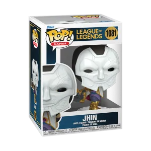 LEAGUE OF LEGENDS - POP Games N?? 1081 - Jhin Movie Sculpture Podcast Studio