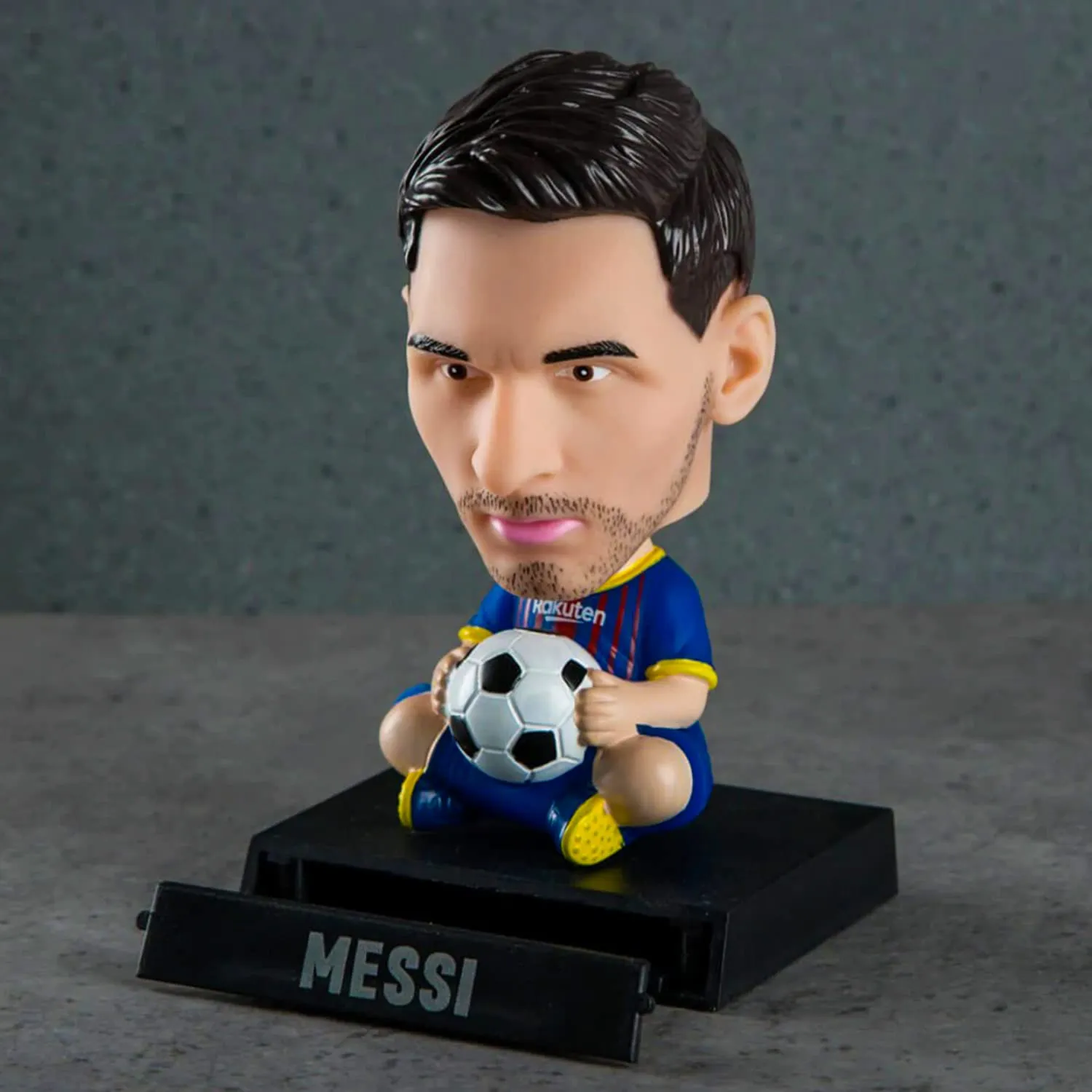 BOBBLE HEADS FOR CARS_MESSI  Action Figure Bobble Head | 13CM | Factory Model Rainforest Diversity